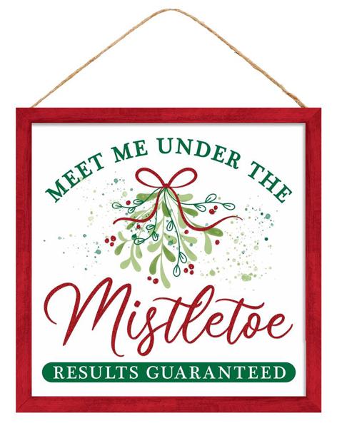 Meet Me Under The Mistletoe Sign