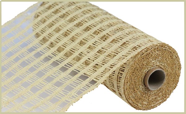 poly burlap stripe mesh