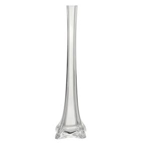 Eiffel Tower Vase, 20 (H), Clear