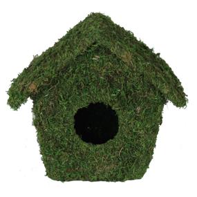 8 Green Moss Birdhouse [KC1053] 