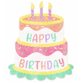 14.5H x 11L Metal Birthday Cake Sign - MD108860