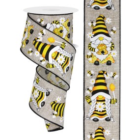 1.5x10yd Bumble Bee Ribbon